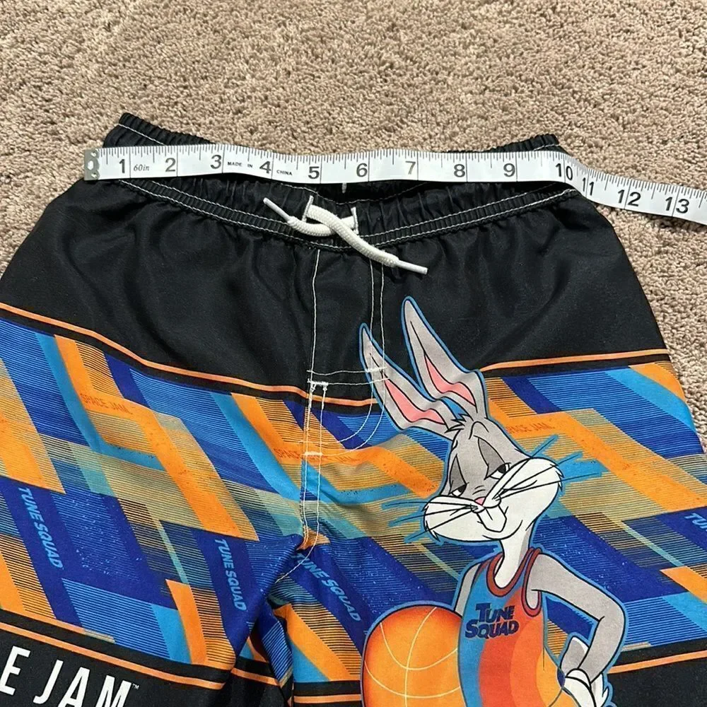 SPACE JAM!! Swim set! Great condition! Size medium top and small bottoms!